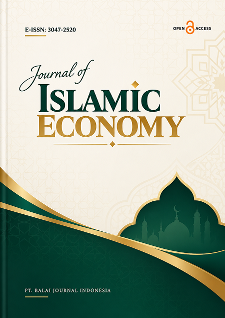 Journal of Islamic Economy cover