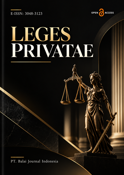Leges Privatae cover